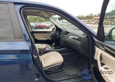 2013 BMW X3 xDrive28I из США, поврежденный, VIN 5UXWX9C51D0D04348